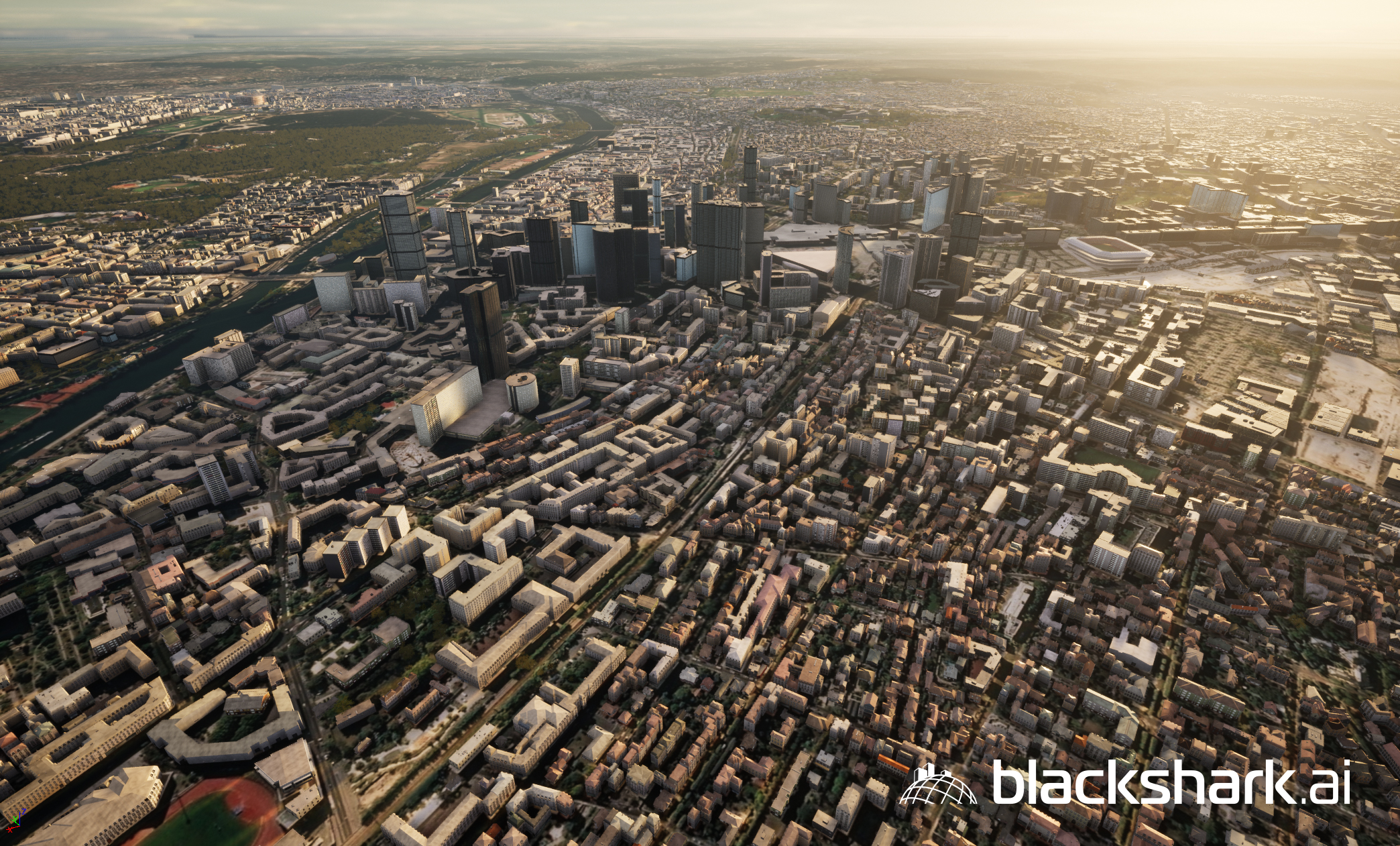 The Globe Plugin unlocks blackshark.ai’s SYNTH3D replica of the entire Earth for Unreal Engine 5 and is now available to anyone on Epic Games’ Unreal Engine Marketplace