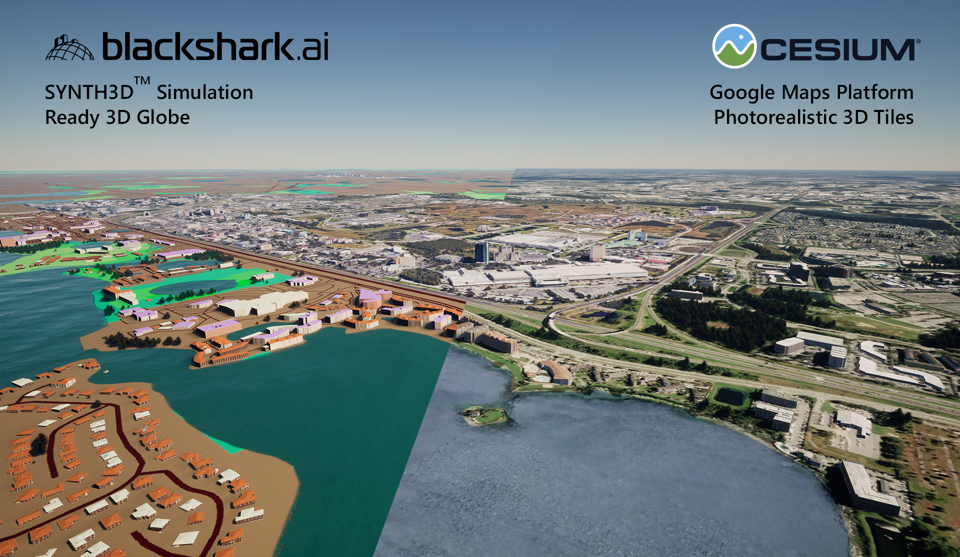 Blackshark.ai Enhances Geospatial Modeling with SYNTH3D Support for 3D Tiles OGC Community Standard Created by Cesium